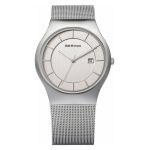 Bering Mens Classic Silver Watch 11938-000