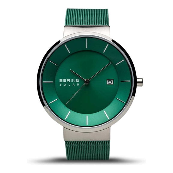 Bering Solar Green Watch