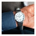 Michel Herbelin Mens Epsilon Bracelet White Dial