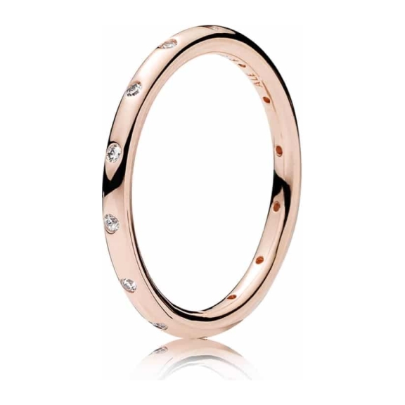 PANDORA Simple Sparkling Band Ring