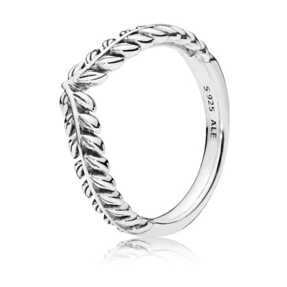 PANDORA Wheat Grains Wishbone Ring