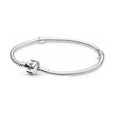 PANDORA Rose Moments T-Bar Snake Chain Bracelet 589087C00 | David ...