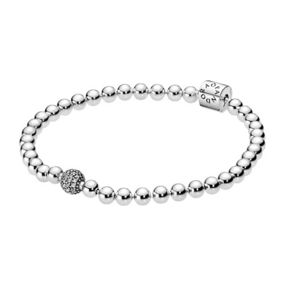 PANDORA Beads & Pave Bracelet