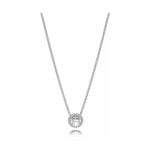 PANDORA Round Sparkle Halo Necklace