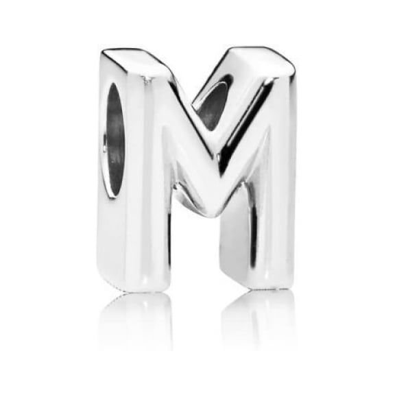 PANDORA Letter M Alphabet Charm