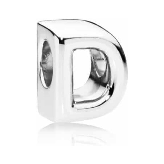 PANDORA Letter D Alphabet Charm