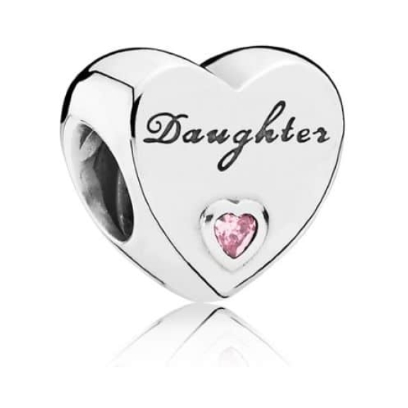 PANDORA Daughter Heart Charm