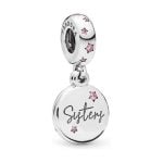 PANDORA Forever Sisters Dangle Charm