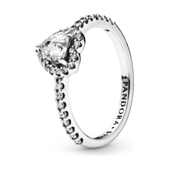 PANDORA Elevated Heart Ring