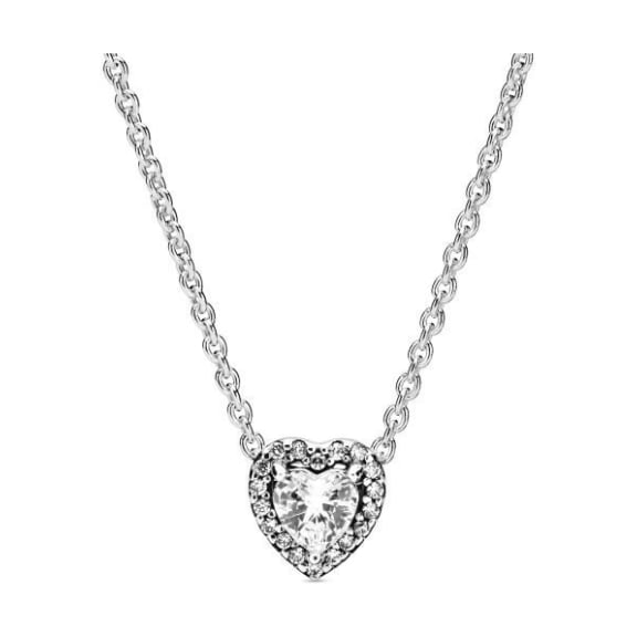 Pandora Elevated Heart Necklace