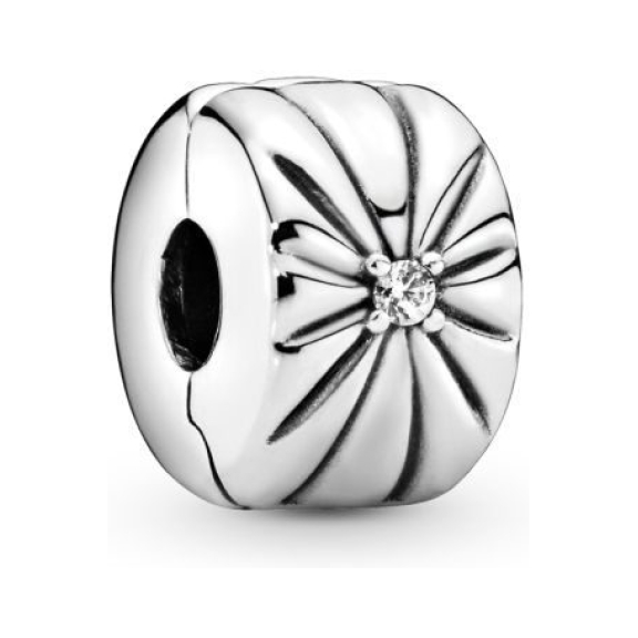 Pandora Sparkling Sunburst Clip Charm