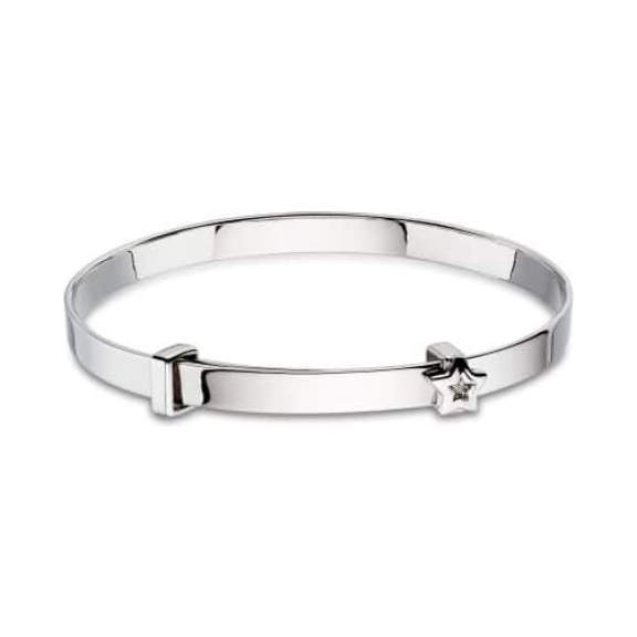 Little Star Inez Diamond Star Baby Bangle