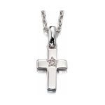 Little Star Grace Diamond Cross Necklace