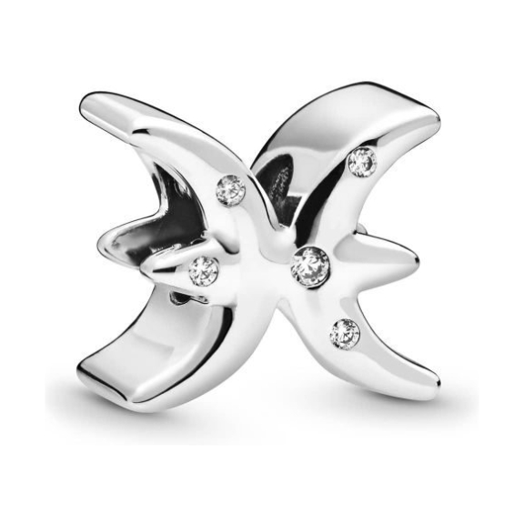 PANDORA Sparkling Pisces Zodiac Charm