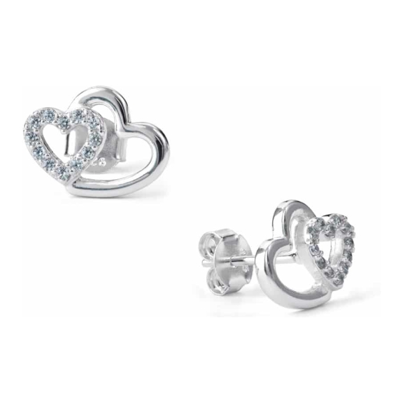 Sugar Sugar Duo Heart Throb Stud Earrings