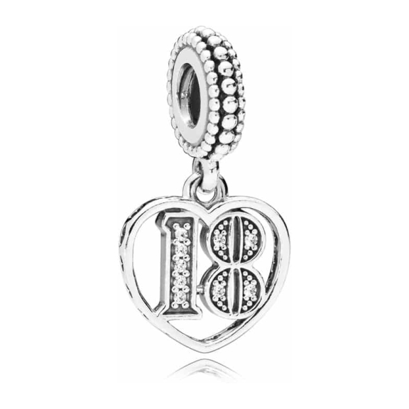 Pandora 18th Celebration Dangle Charm