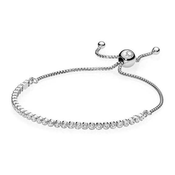 pandora sparkling strand bracelet 599375c01 p3808 7336 image