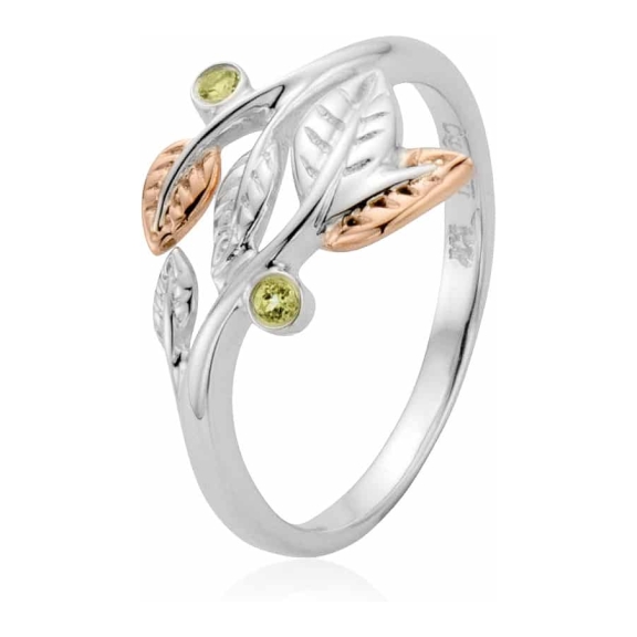 CLOGAU PERIDOT AWELON RING 3SAR02