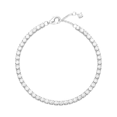 591469C01 Pandora Sparkling Tennis Bracelet silver 2