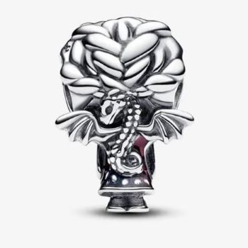 792961C01 Pandora Game of thrones daenerys charm reverse Drogon