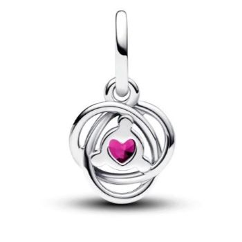 793125C10 Pandora October Birthstone eternity circle dangle charm back JPG