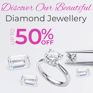 diamond jewellery half price sale