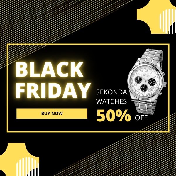 Sekonda Black Friday Watch Sale