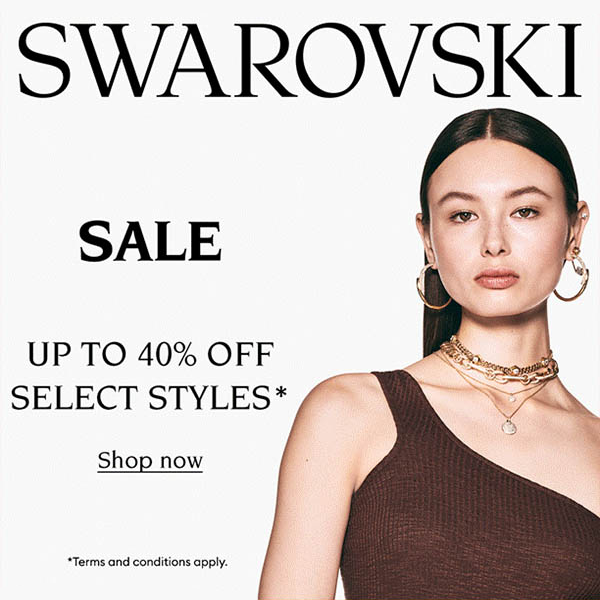 swarovski sale banner